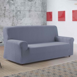 Housse de canapé bi-extensible Z51 bleu clair