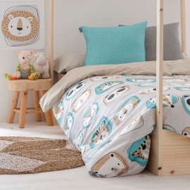 Details housse de couette pour enfant Zoo